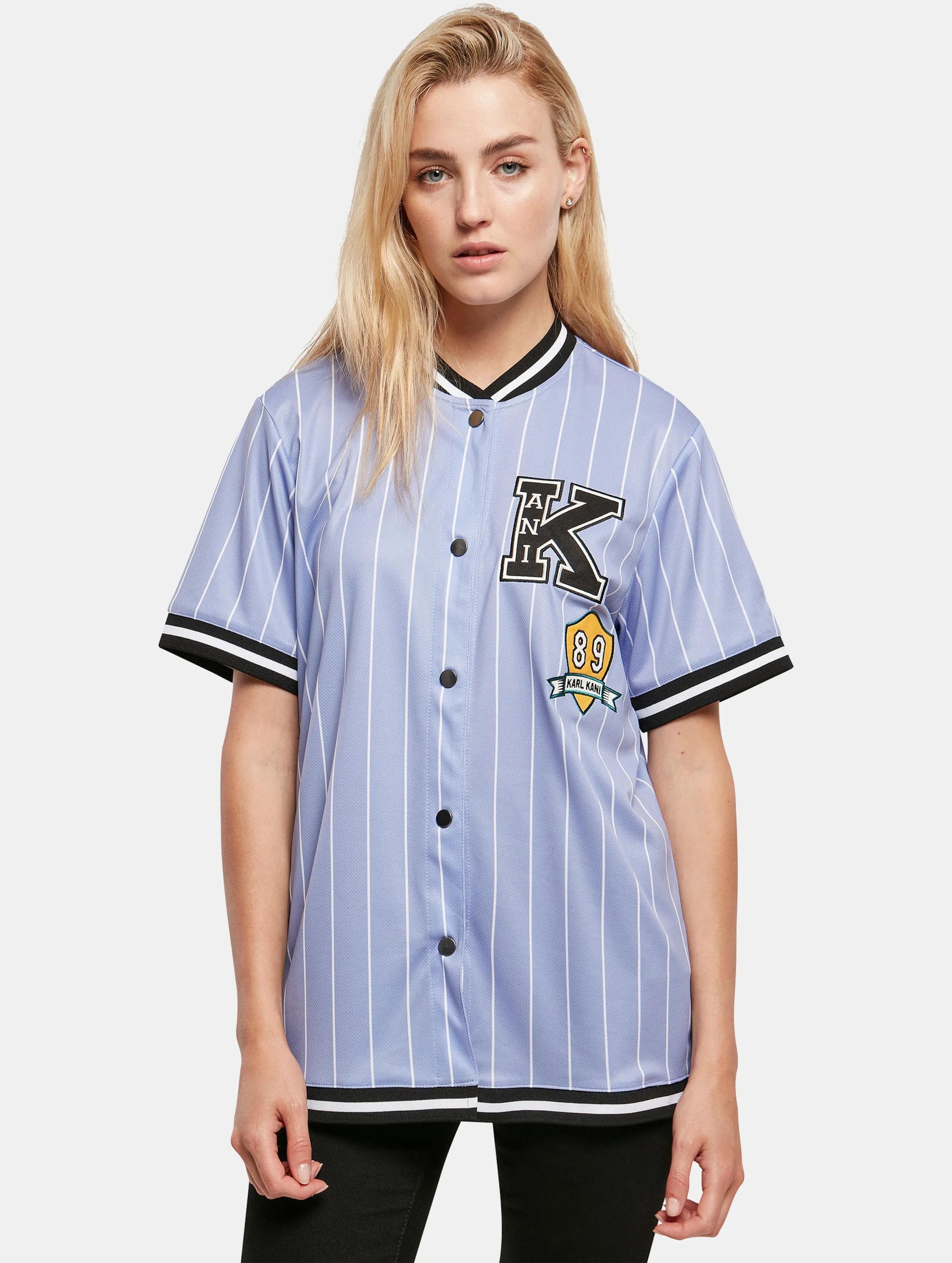 Karl Kani Retro Patch Pinstripe