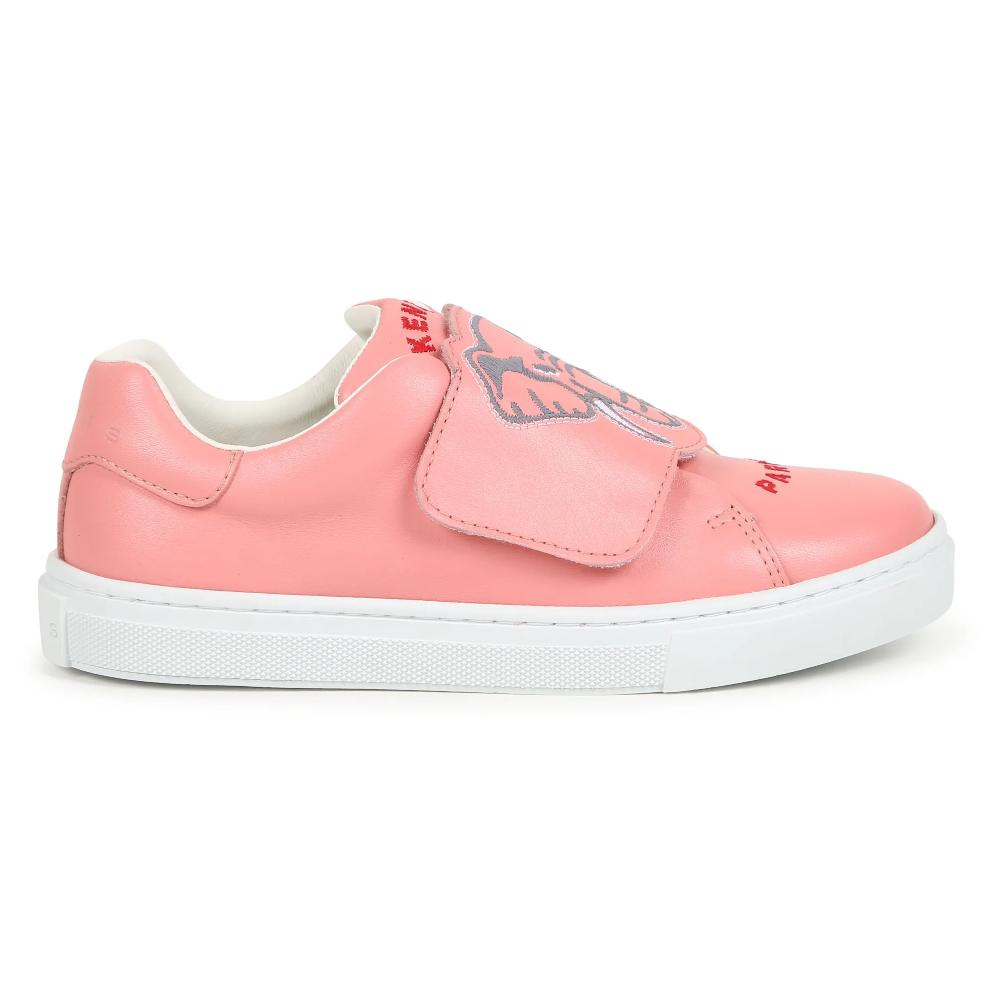 KENZO KIDS Zapatillas de piel y velcro