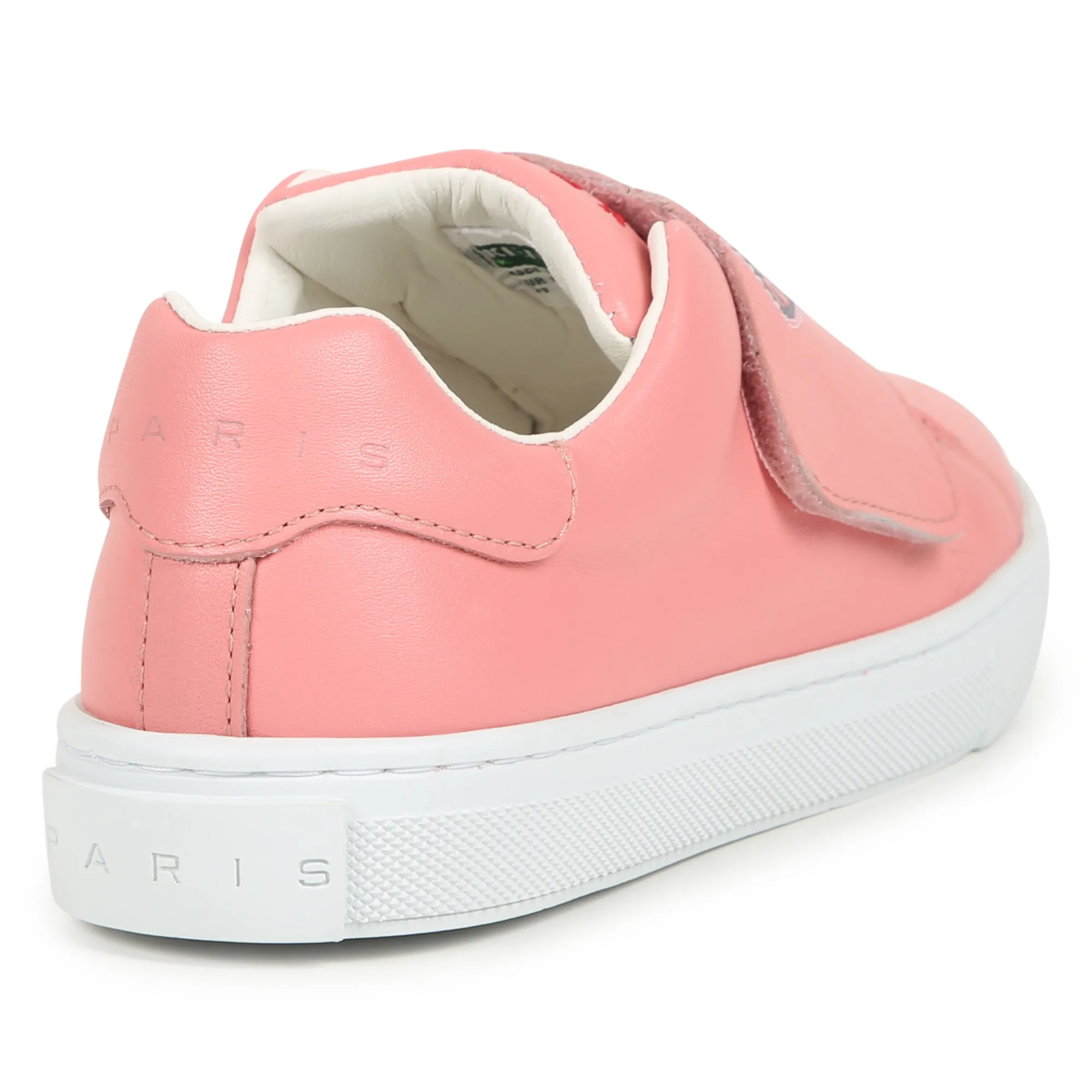 KENZO KIDS Zapatillas de piel y velcro