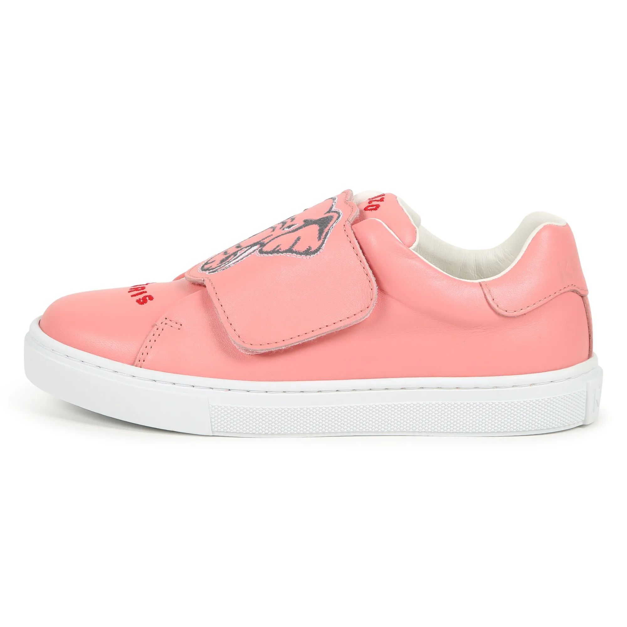 KENZO KIDS Zapatillas de piel y velcro