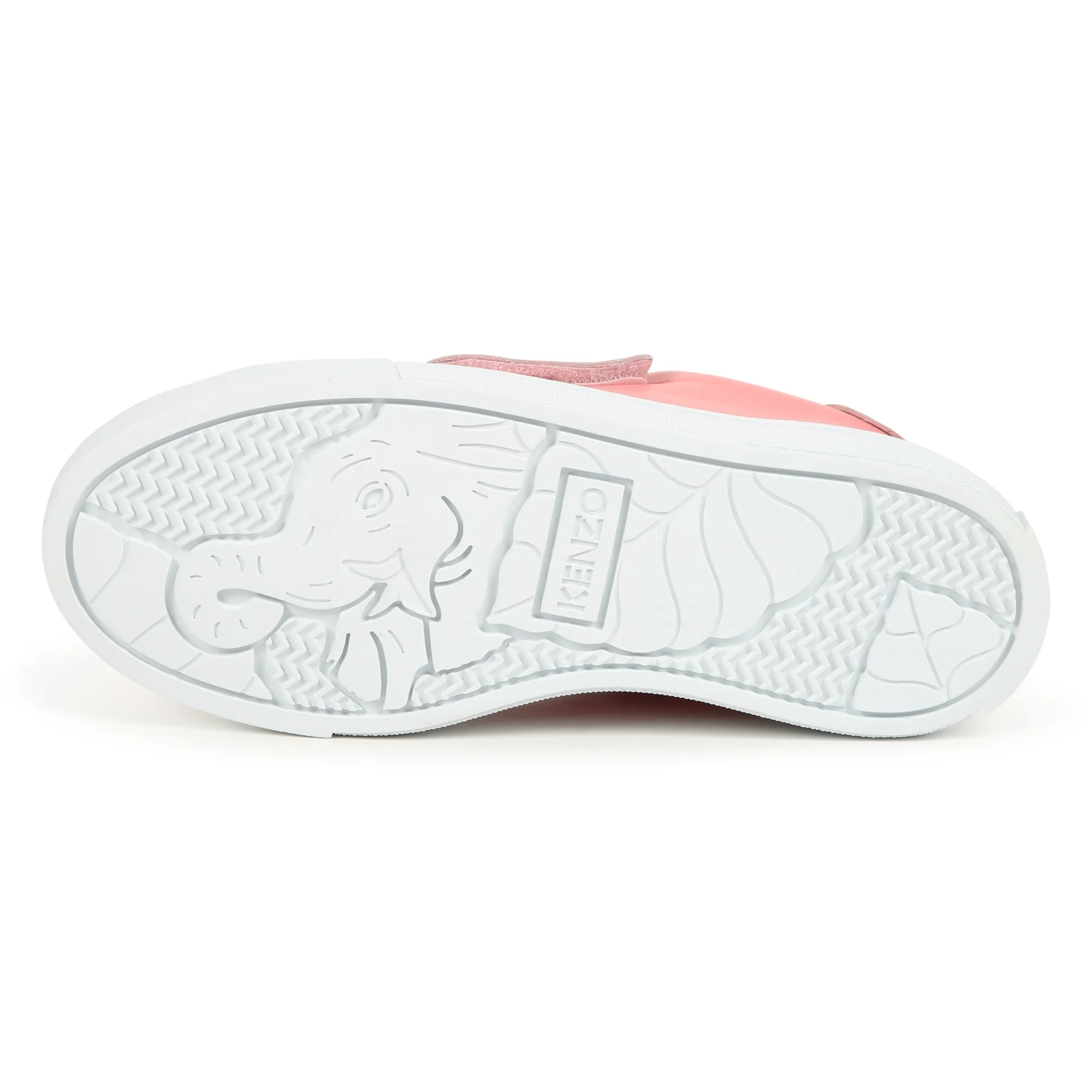 KENZO KIDS Zapatillas de piel y velcro