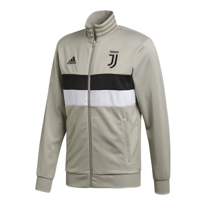 La Juventus sudadera parte Superior de la Pista 3 Rayas de arcilla 2018/19 Adidas