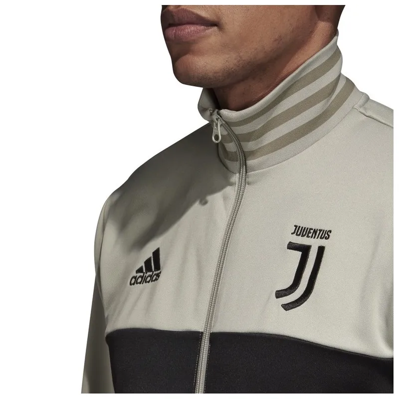 La Juventus sudadera parte Superior de la Pista 3 Rayas de arcilla 2018/19 Adidas