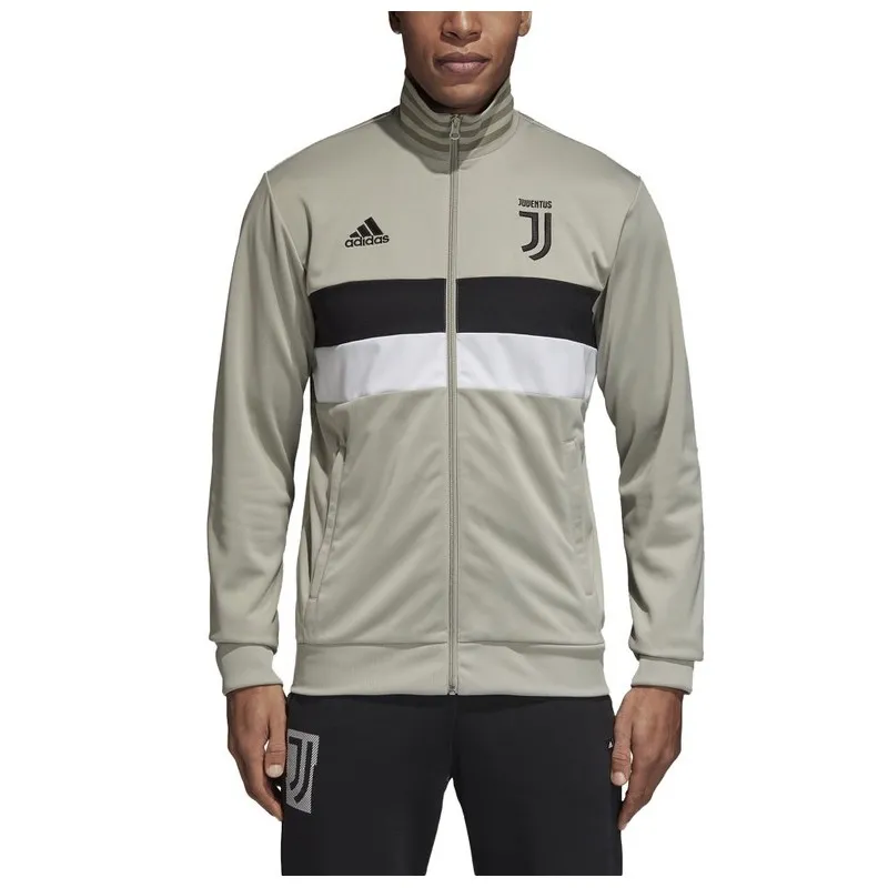 La Juventus sudadera parte Superior de la Pista 3 Rayas de arcilla 2018/19 Adidas