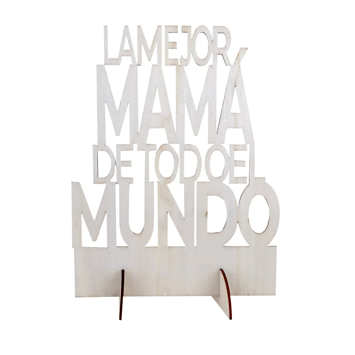 Letrero para Decoración, La Mejor Mamá