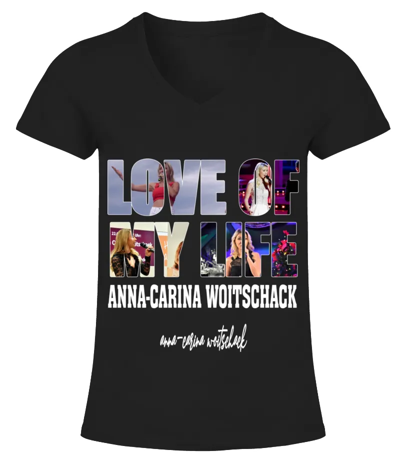 LOVE OF MY LIFE - ANNA-CARINA WOITSCHACK Camiseta cuello pico Mujer