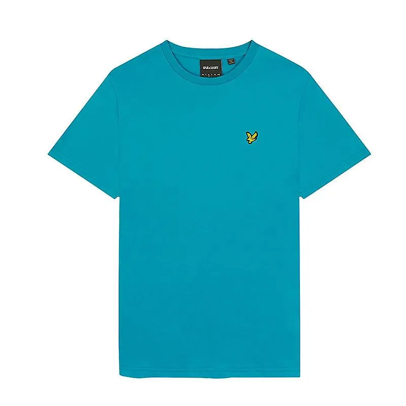 Lyle & Scott Camisetas de manga corta para hombre Regular Fit Cuello redondo