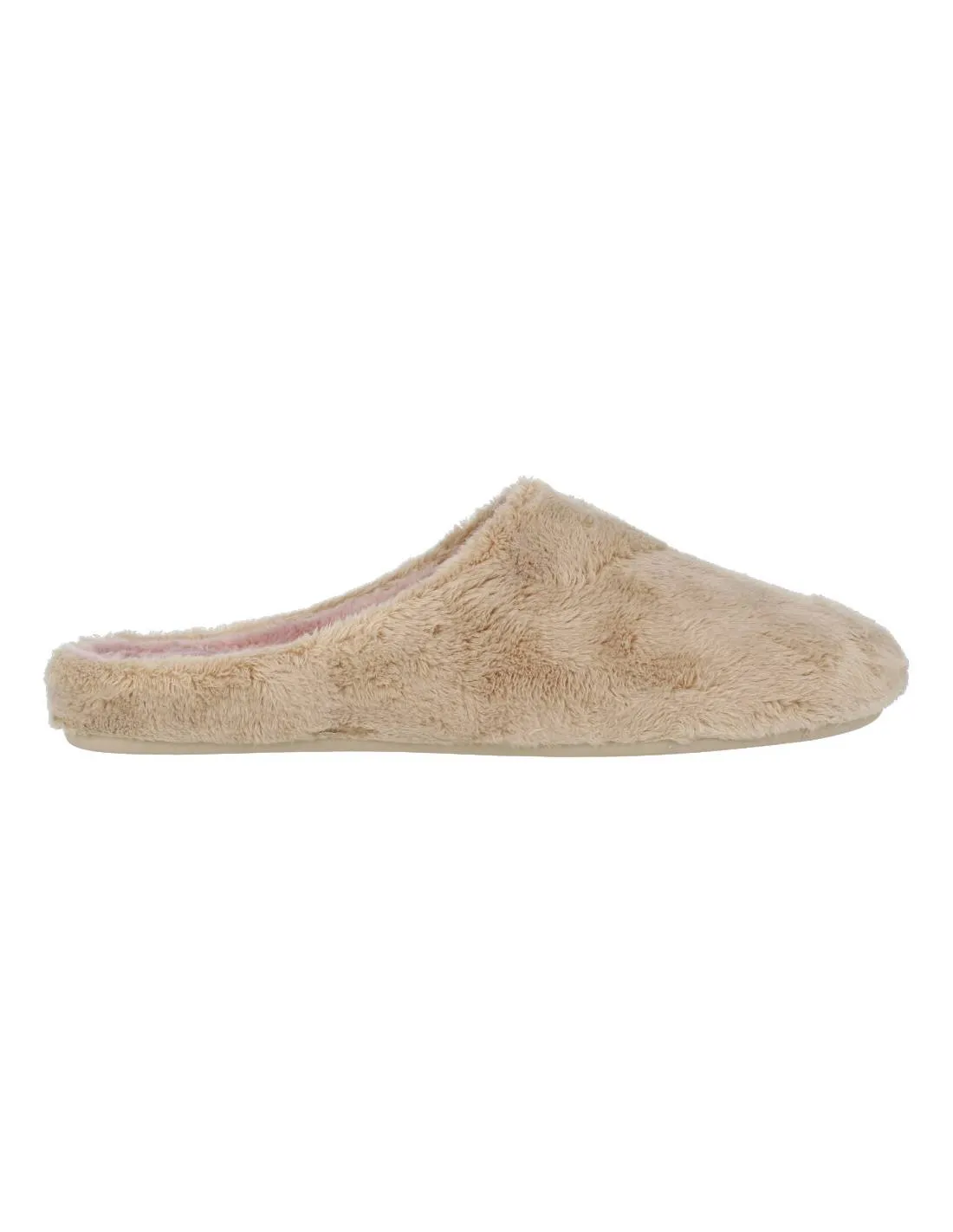 Macarena Home - Zapatillas de Casa Mujer Básica Beige