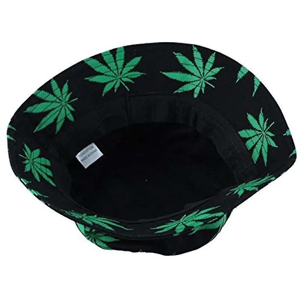 Maple Leaves Bucket Hats Cotton Hats Unisex Caps