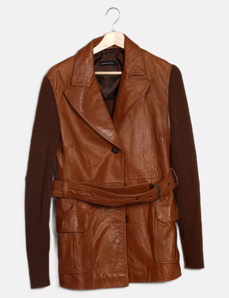 Massimo Dutti Cazadora Piel