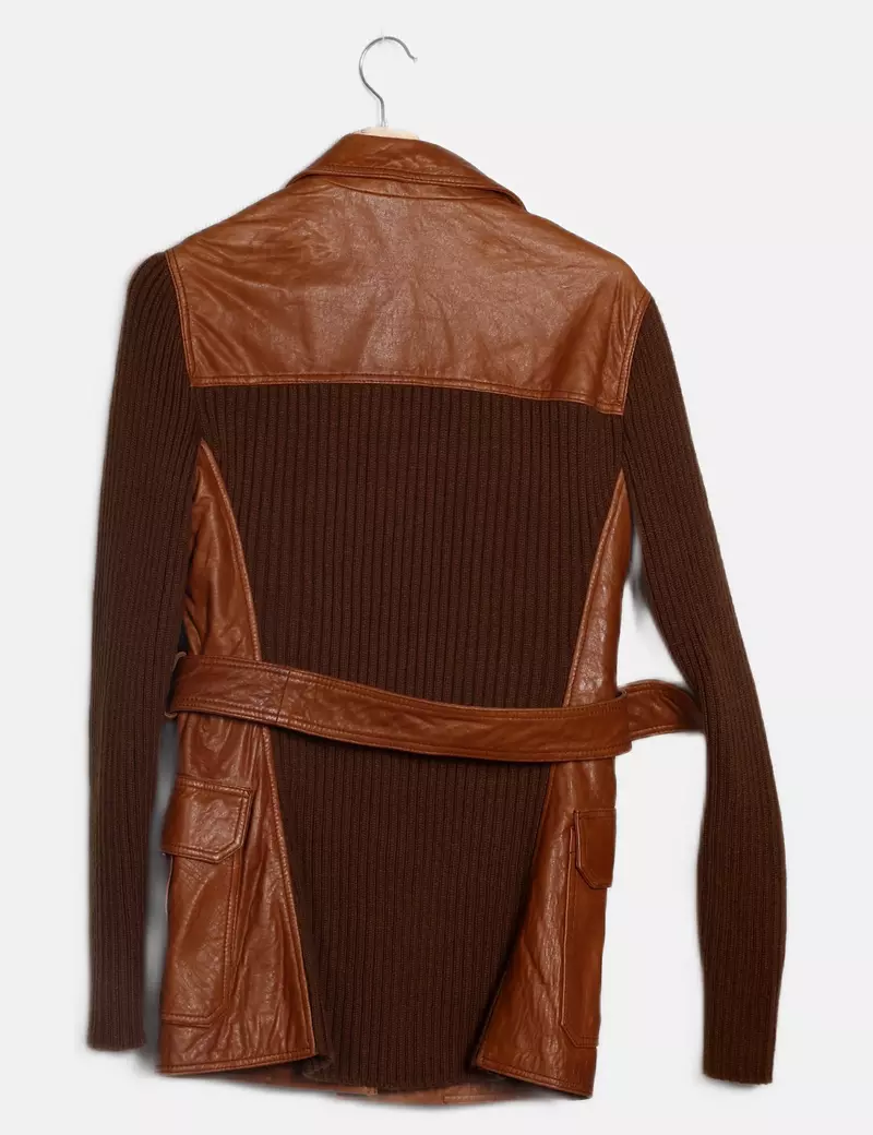 Massimo Dutti Cazadora Piel