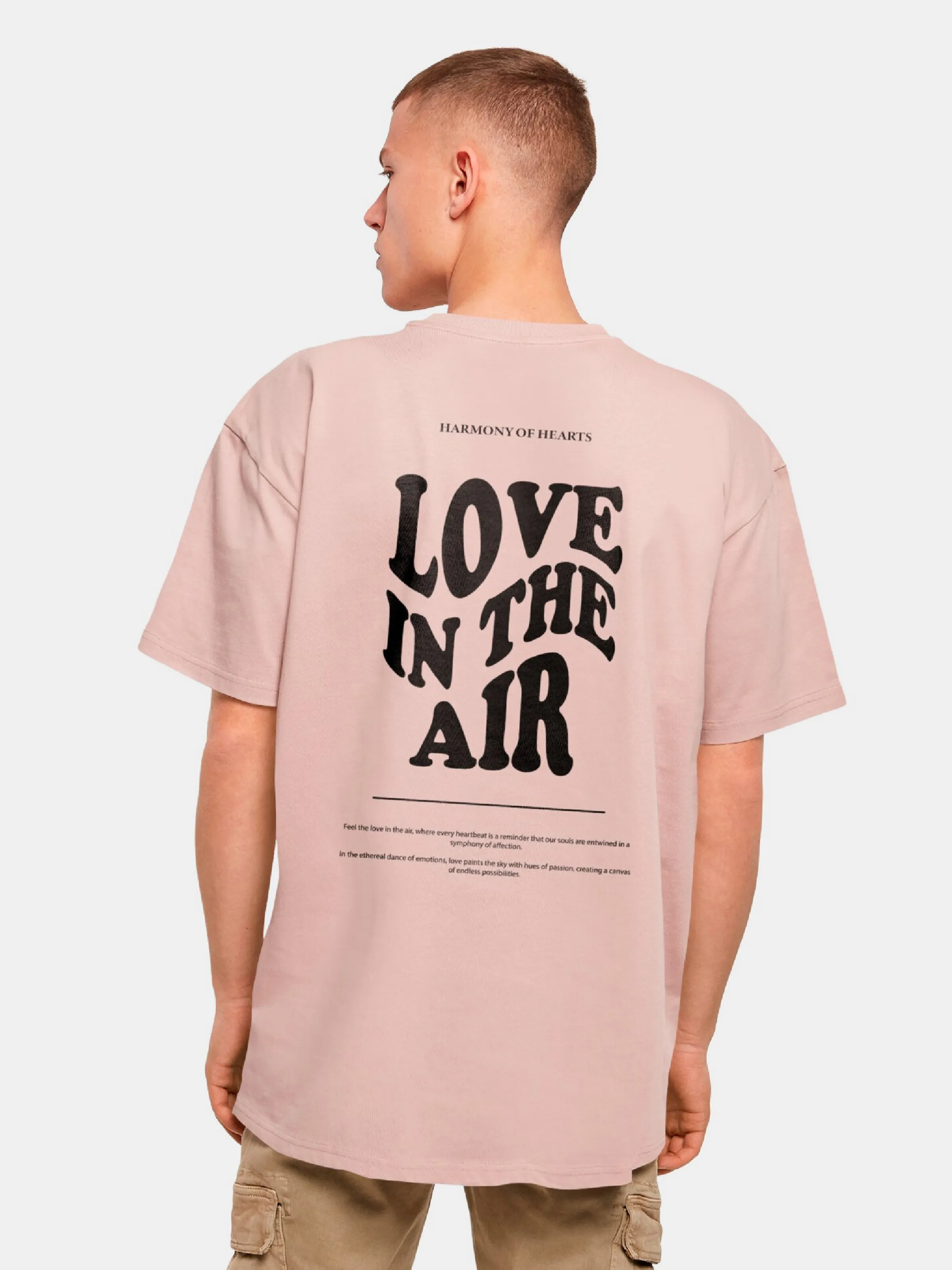 Merchcode Merchcode Love In The Air Heavy Oversize T-Shirts