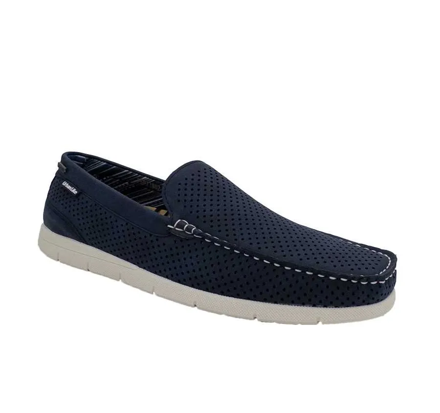 MOCASÍN URBAN LIKE PSR23802 BORDÓN ZAPATO CLÁSICO PARA HOMBRE PICADO MARINO PLANTA ACOLCHADA 27857