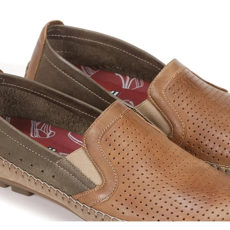 Mocasín Dorian Surf Cuero Fluchos F1172