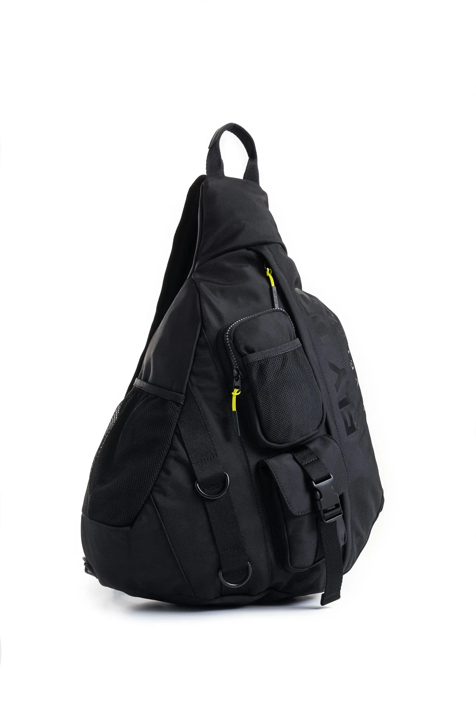 Morral Fly Up Energy en lona para hombre silueta retro