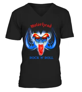 Motorhead 4 BK - Rock 'n' Roll Camiseta cuello en V Unisex