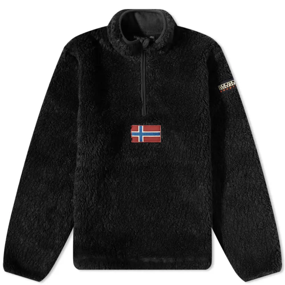 Napapijri Logo Flag Half Zip Sweat