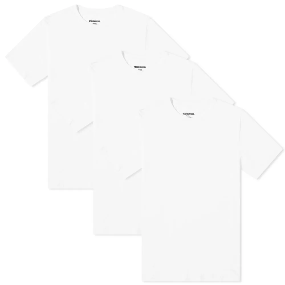 Neighborhood Classic Crew Tee - 3 Pack