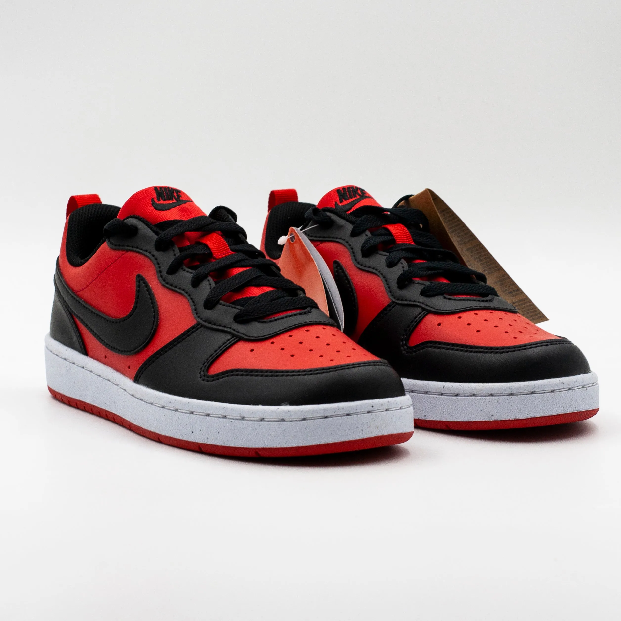 Nike Court Borough LOW Recraft Rojo Negro