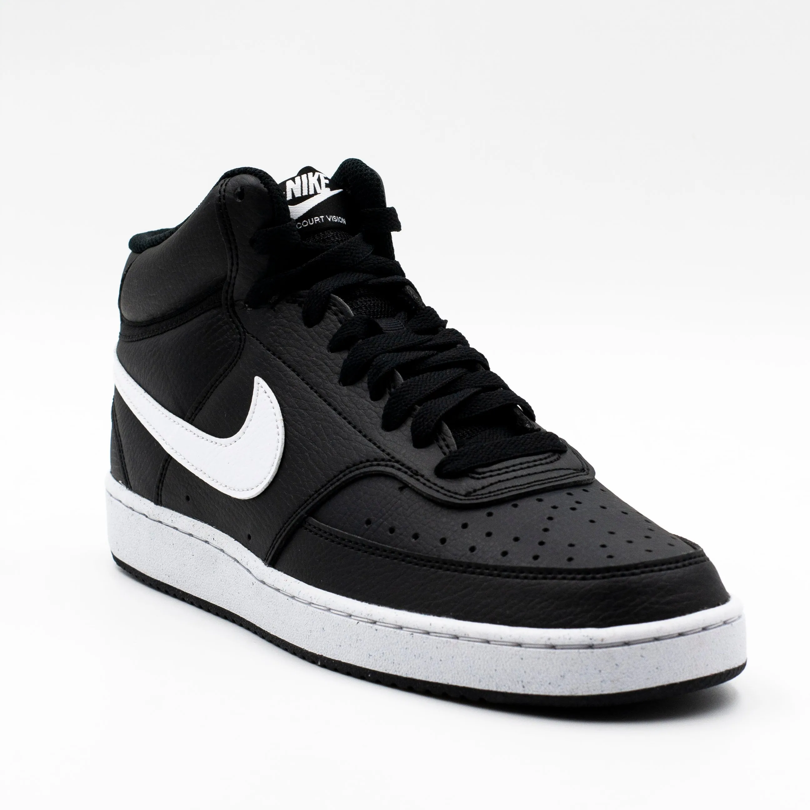 Nike Court Vision MID Negro Blanco