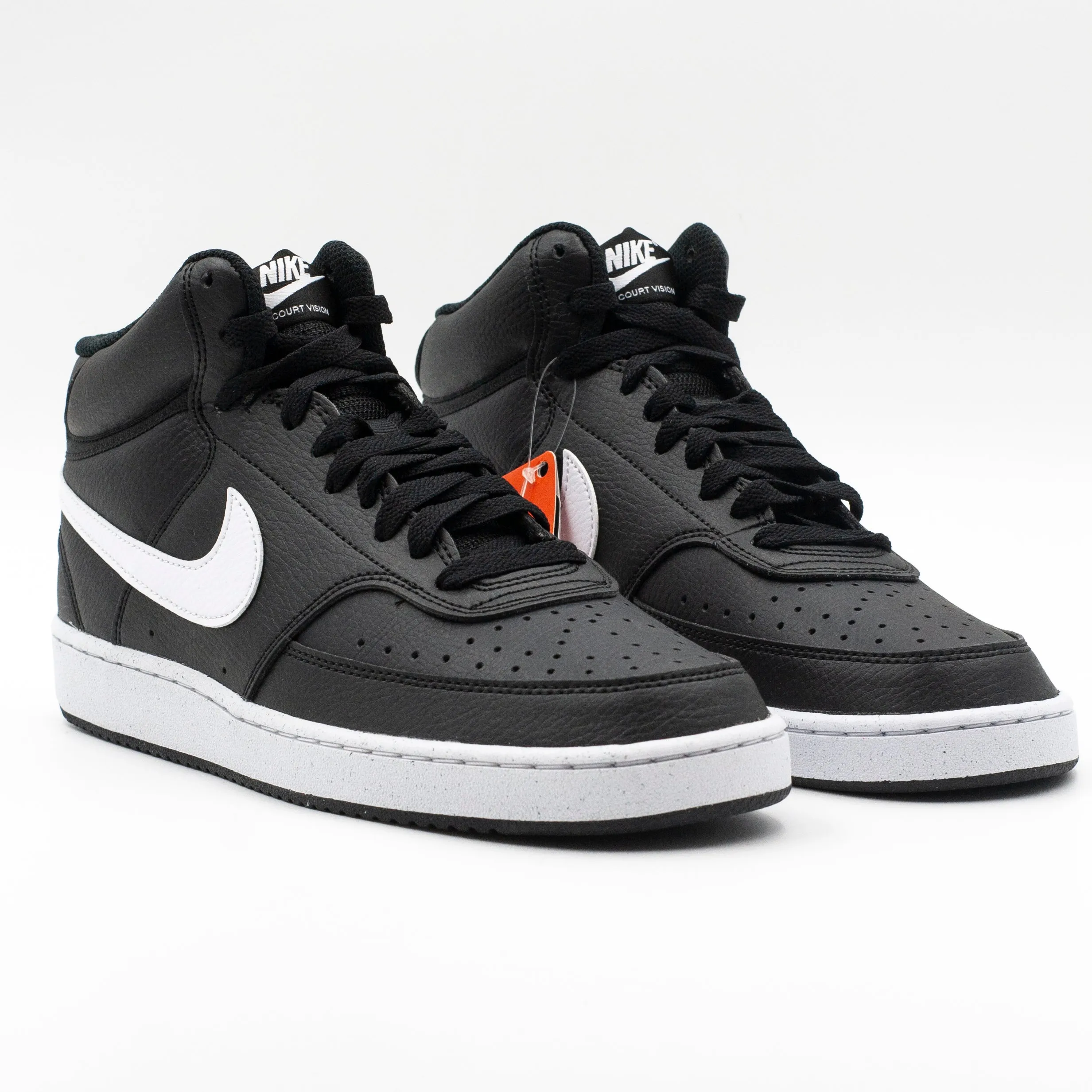 Nike Court Vision MID Negro Blanco