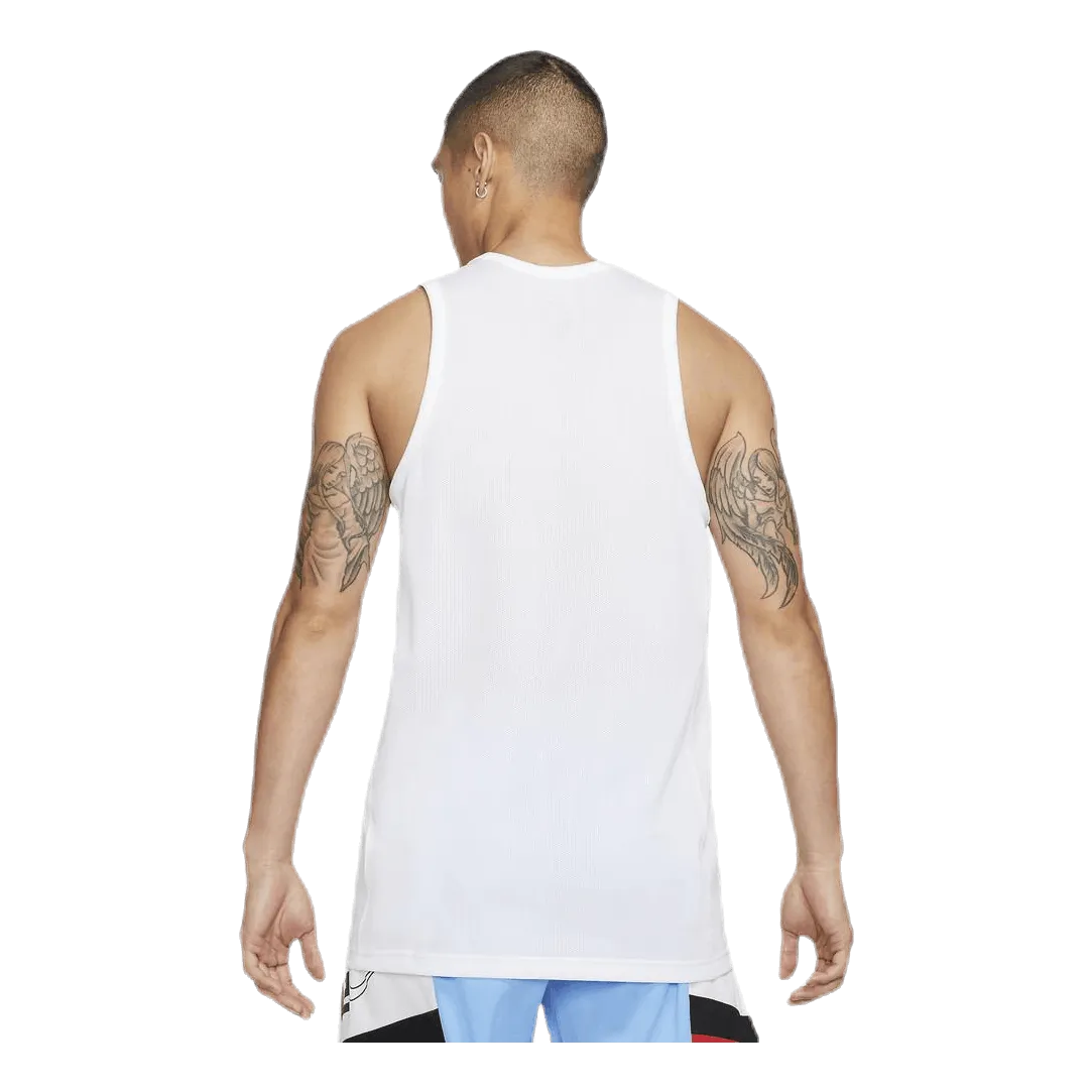 Nike Dri-FIT Basketball Top White/Black