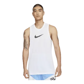 Nike Dri-FIT Basketball Top White/Black