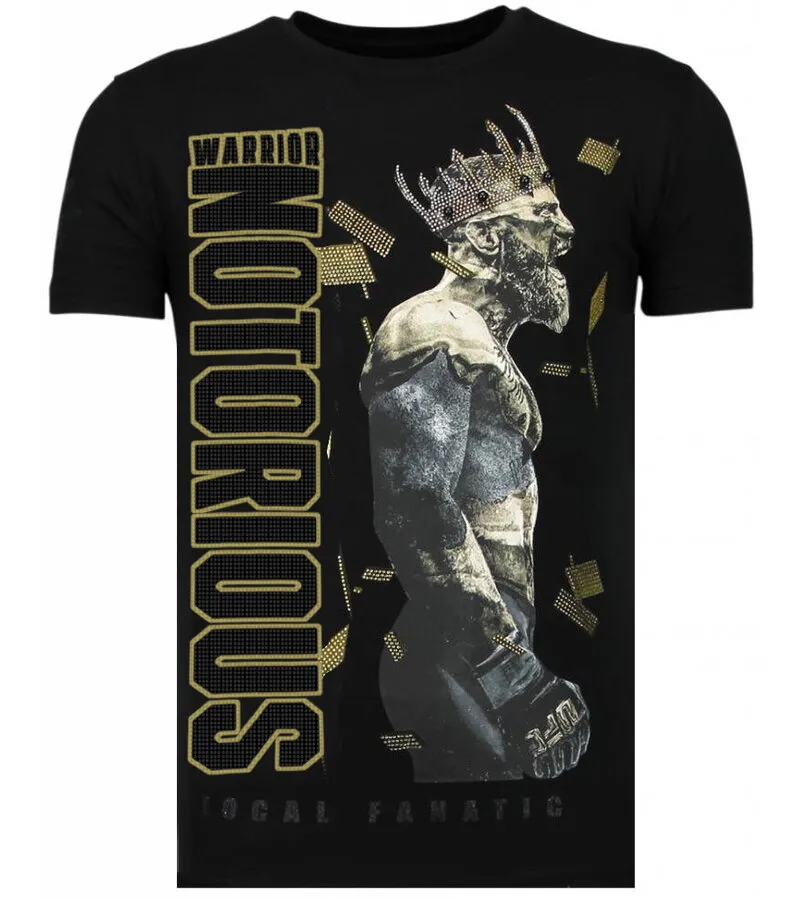 Notorious King - Camiseta Conor - Negro