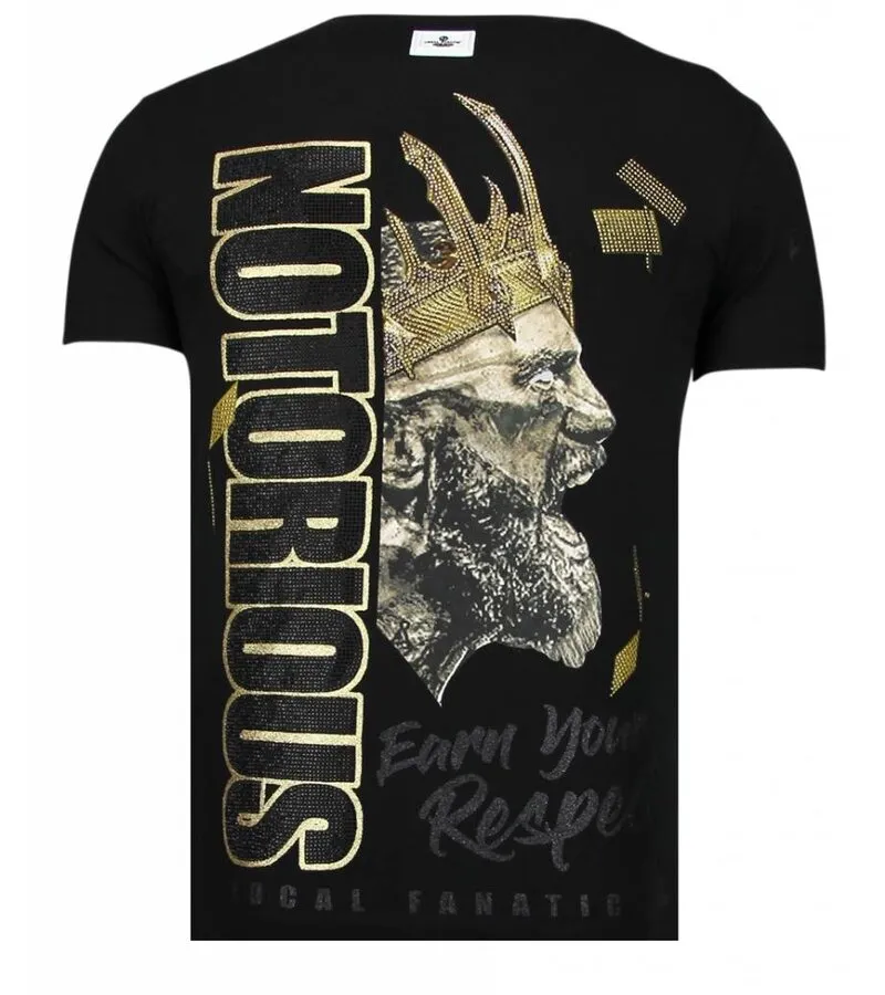 Notorious King - Camiseta Conor - Negro