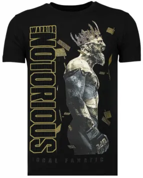 Notorious King - Camiseta Conor - Negro