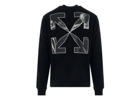 Off-White Caravaggio Arrow Skate L/S Tee Black