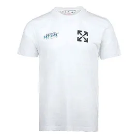 Off-White Classic Arrow Alphabet T-shirt White