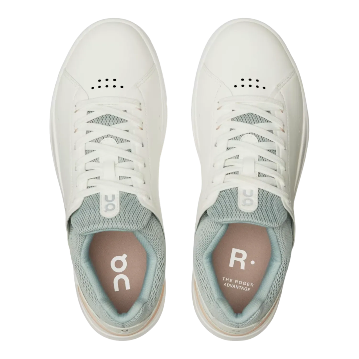 On Shoes The Roger Advantage White/Rosehip 3WD10652349