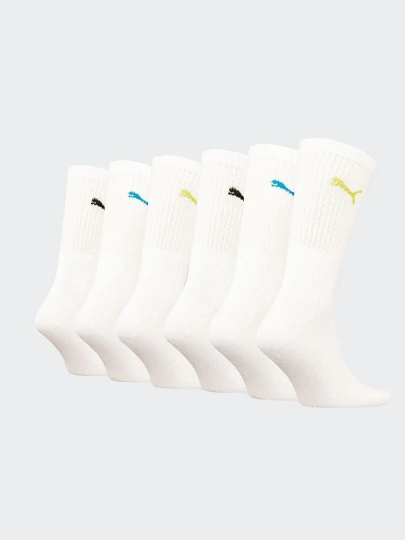 Pack de 3 pares de calcetines 'Puma' - BLANCO