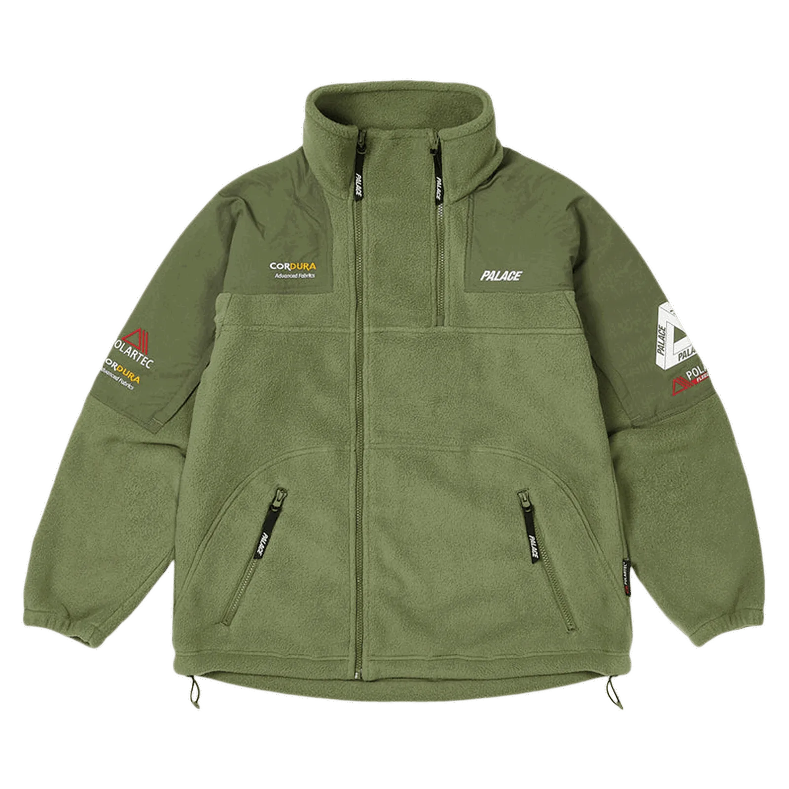 Palace Polartec Double Zip Funnel