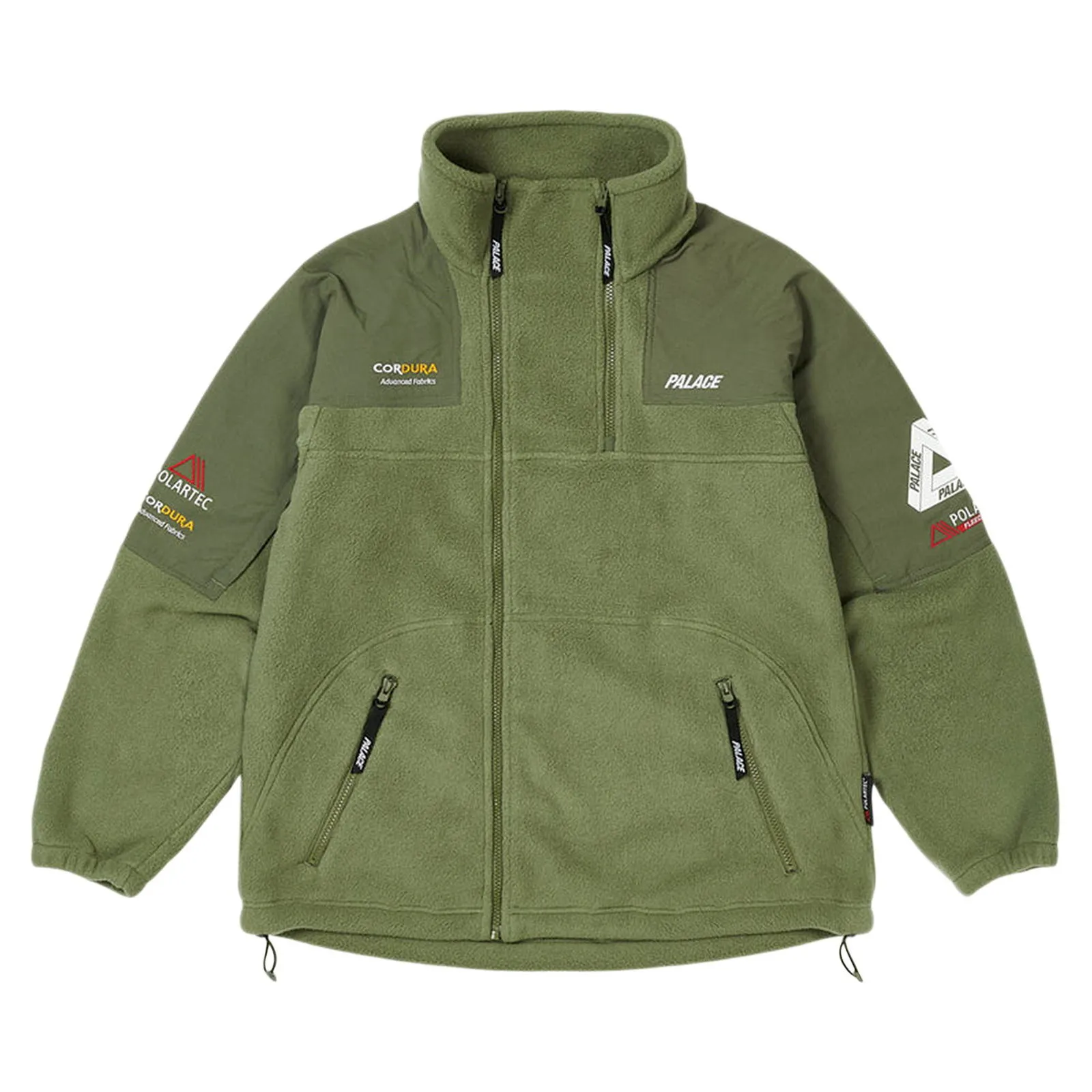 Palace Polartec Double Zip Funnel