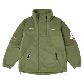 Palace Polartec Double Zip Funnel