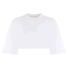 Palm Angels Classic Over Logo Cropped T-Shirt