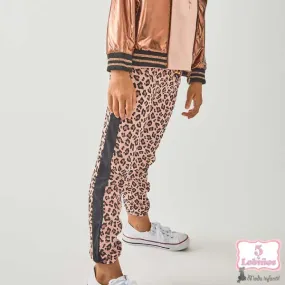 PANTALON NIÑA ANIMAL PRINT ROSA Bimbalina