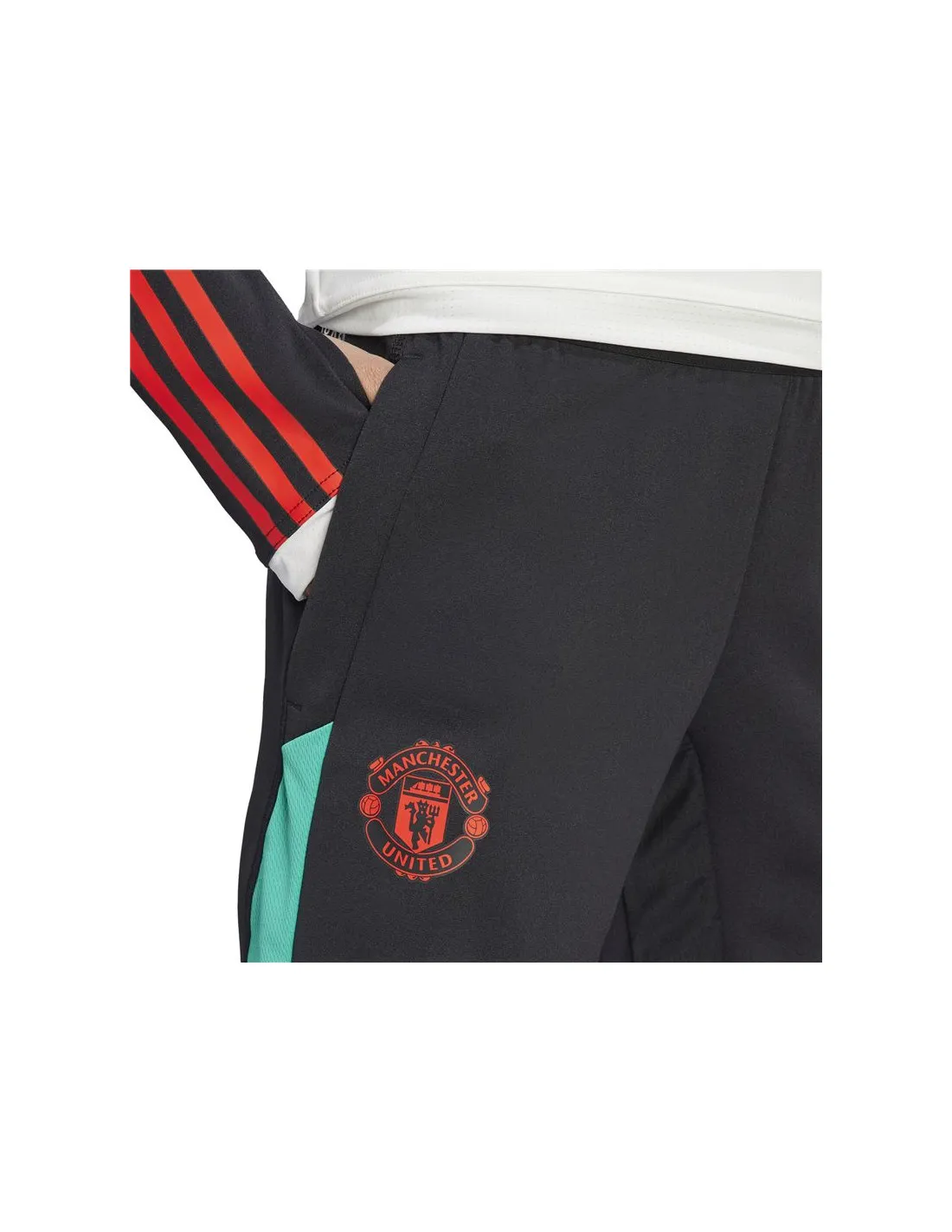 Pantalones de Fútbol adidas Mufc Trainning Mujer