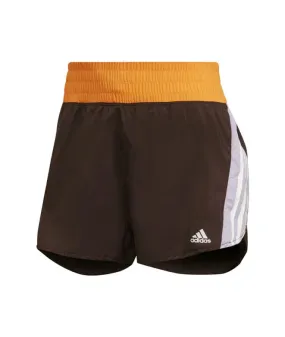 Pantalones de running adidas Hyperglam Marrón Mujer