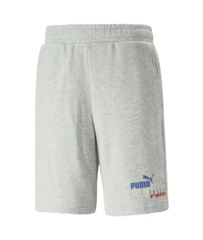 Pantalones Puma Ess+ Logo Power Light Gray Heather