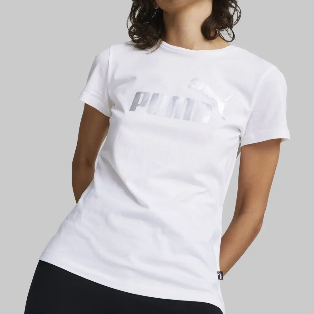 Playera Puma Essentials Metallic Mujer