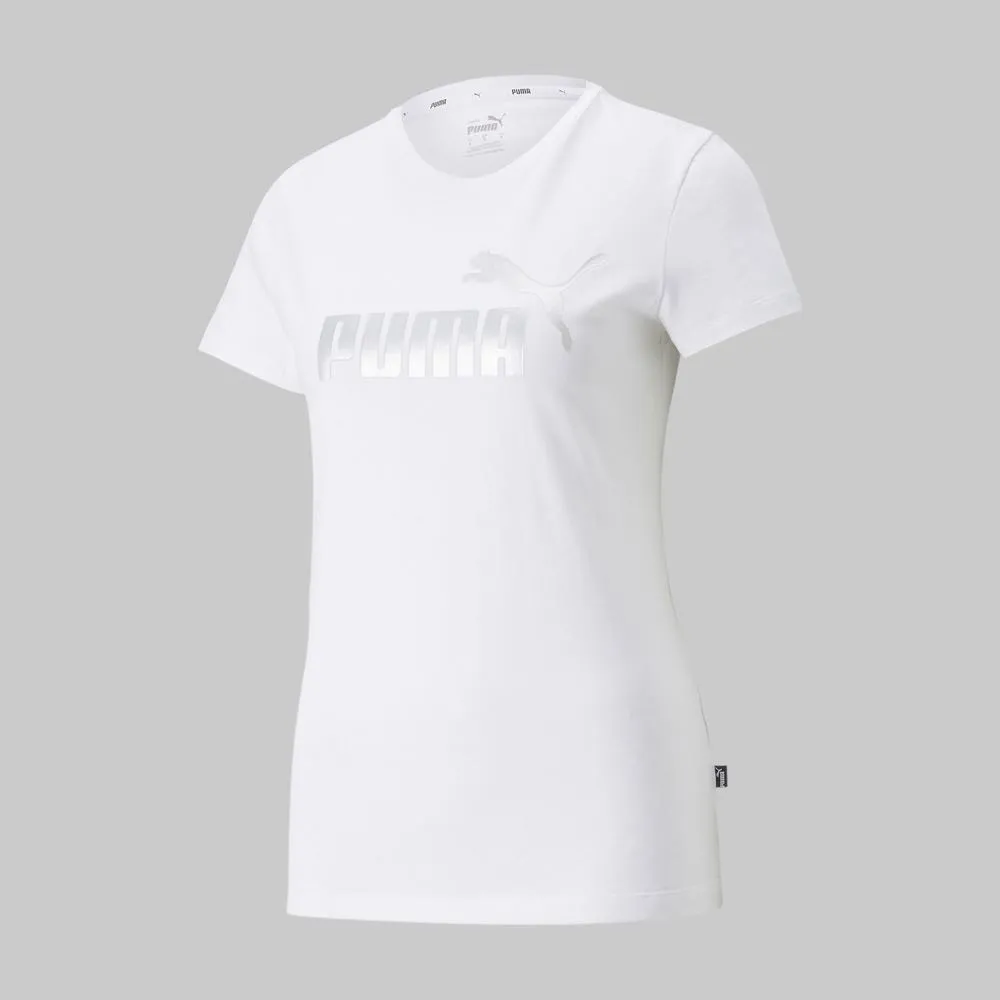 Playera Puma Essentials Metallic Mujer