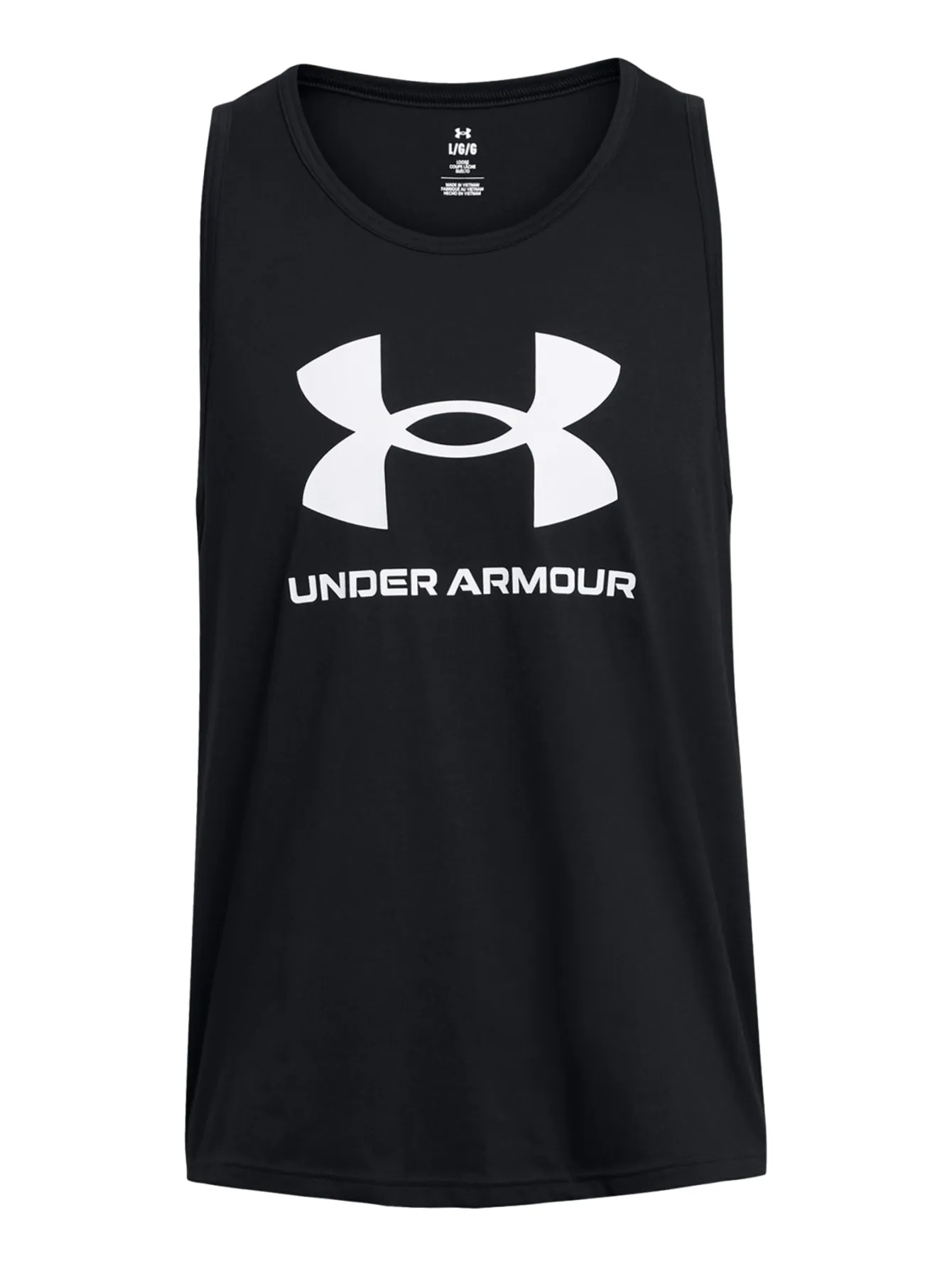 Playera Under Armour Sporstyle Negro Para Hombre