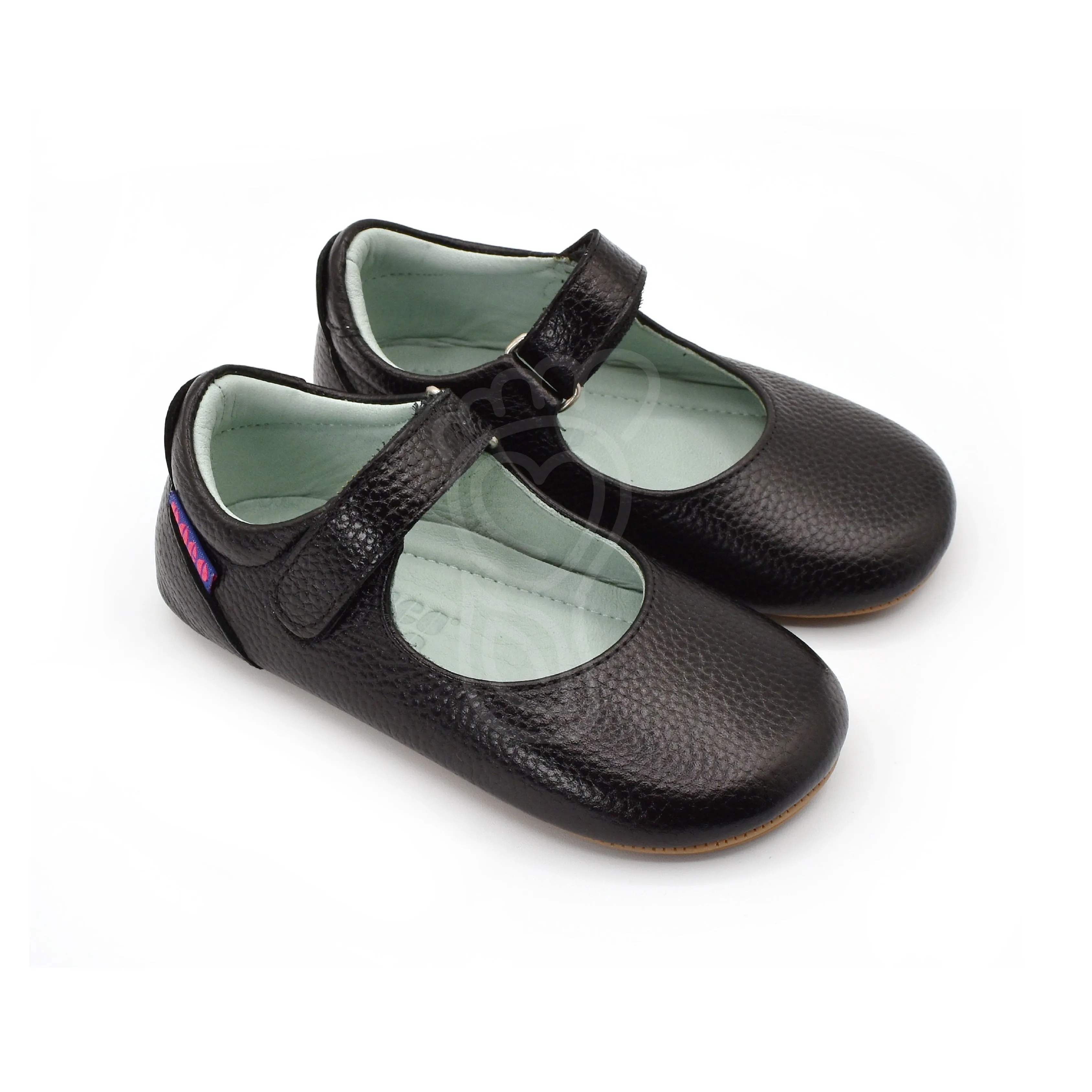 Poco Nido - Mighty Shoes Black - Merceditas colegiales barefoot