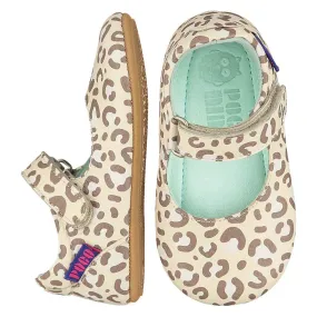 Poco Nido Mighty Shoes Cream Leopard