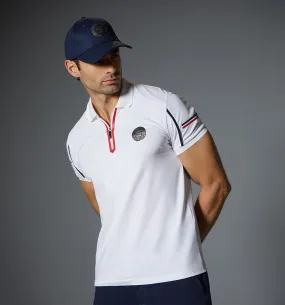 Polo para hombre con emblema