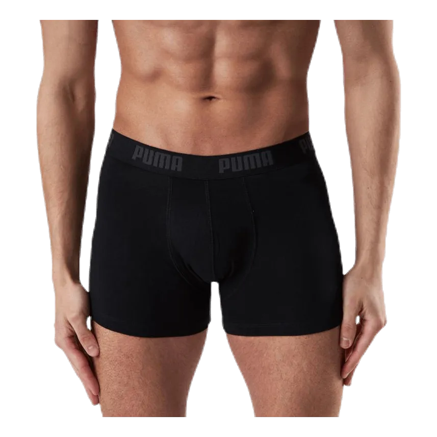 Puma Basic Boxer 2-Pack Black