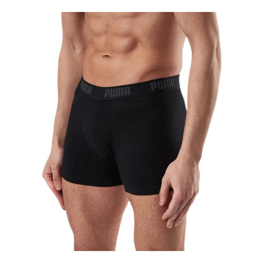 Puma Basic Boxer 2-Pack Black